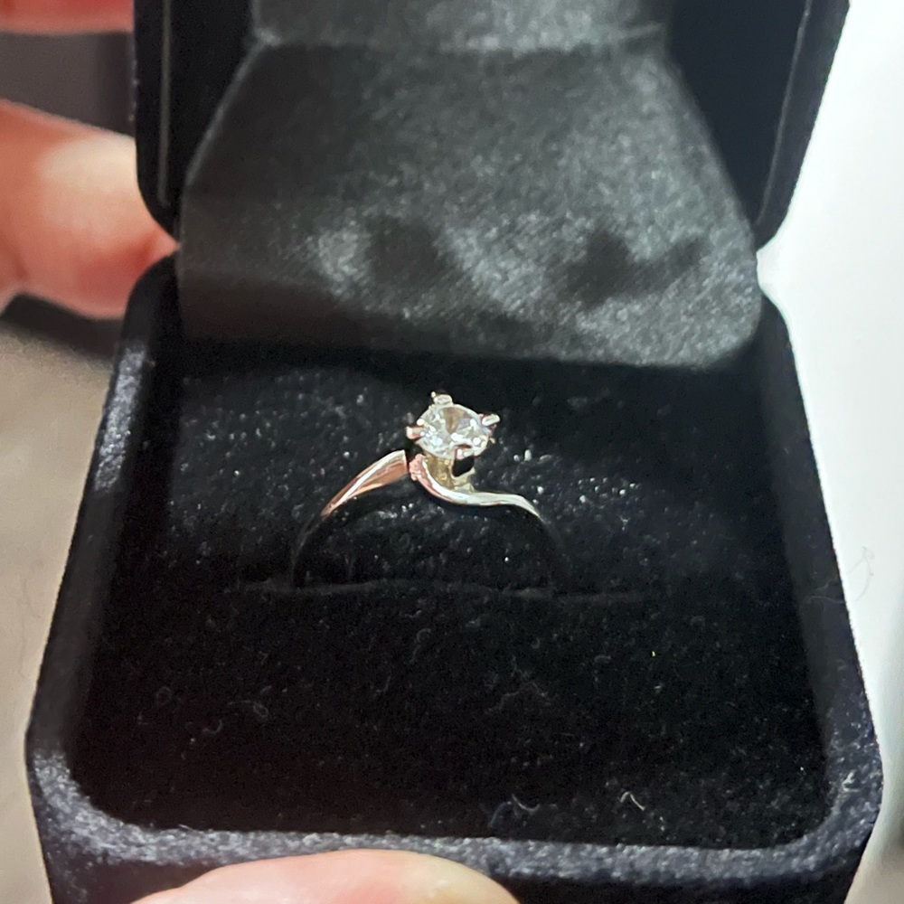 Dainty CZ ring